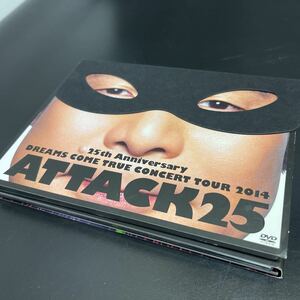 【美品】25th Anniversary DREAMS COME TRUE 2014 ATTACK 25 初回限定盤 3枚組