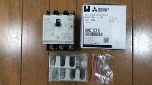 三菱　漏電ブレーカー　ＮＶ５０－ＣＳＡ　３Ｐ　５０Ａ　３０ｍＡ　未使用品