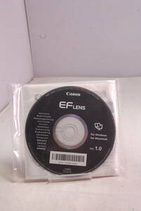 ◆希少未開封◆CANON EF LENS INSTRUCTIONS Ver.1 CD-ROM 653 キャノン EFレンズ 6227