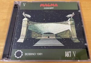 ◎MAGMA / Bobino - Concert 1981 - Paris ( 1981/5/27&30 ) ※ フランス盤 2枚組CD【 SEVENTH AKT V 】1995年発売 / Christian Vander