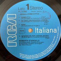 ●ROBERTA D'ANGELO / ...Abitare A Cinecitta... ( カンタウトリーチェ ) ※ イタリア盤LP【 RAC PL-31356 】1978/04発売_画像5