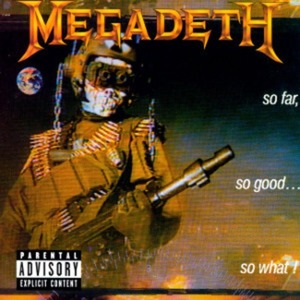 * used CD MEGADETH mega tes/so far,so good so what 1988 year work 2nd domestic record teivu*m stay nMD.45 ANTHRAX SLAYER METALLICA
