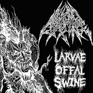 ＊中古CD ABHOMINE/Larvae Offal Swine 2016年作品1st U.S BLACK/DEATH ORDER FROM CHAOS BATHORY BLASPHEMY MAYHEM EMPEROR hellhammer