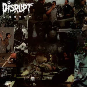 ＊中古CD DISRUPT/UNREST 1994年作品1st+ボーナストラック収録 CRUCIFIX SIEGE DROPDEAD CAPITALIST CASUALTIES EXTREME NOISE TERROR