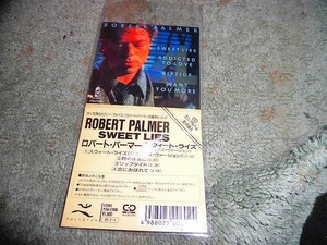Y206 SCD ロバート・パーマー Robert Palmer スウィートライズ(リミックスヴァージョン) SCDトレイ下部欠 盤特に目立った傷はありません
