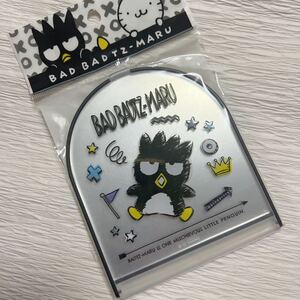  unused abroad limitation pad .. circle folding compact mirror Sanrio hand-mirror black rare collection 