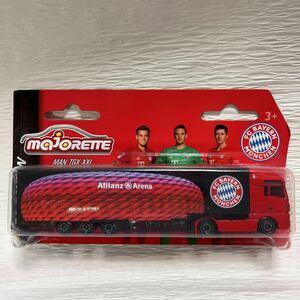 未使用 海外限定 majoRETTE FC Bayern MAN TGX XXL バイエルン ミュンヘン サッカー ドイツ コレクション マジョレット ミニカー レア