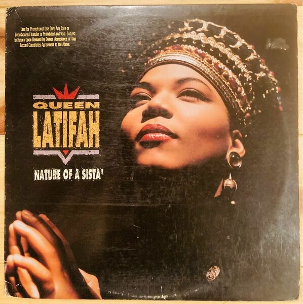 QUEEN LATIFAH Nature Of A Sista レコード LP ヒップホップ HIPHOP プロモ盤 非売品