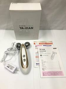 ヤーマン 美顔ローラー YA-MAN RFボーテ トルネード RFローラー EX エクストラ HRF-19N ゴールド EMS 美顔器 23032101