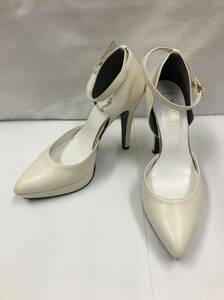 ESPERANZA strap pumps high heel 22cm white Esperanza 23032802