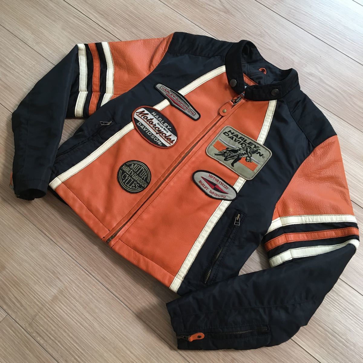 Harley Davidson・純正・スカル・リバーシブル・メンズ・ジャケット