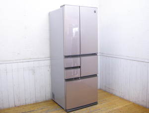  postage extra . estimation commodity * sharp *2021 year made * refrigerator *6 door *SJ-X504H-T*502L* secondhand goods *147959