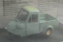 エブロ/Oldies◇1/43 ダイハツ ミゼット 3輪トラック MP4(1959)/ライトグリーン_画像2