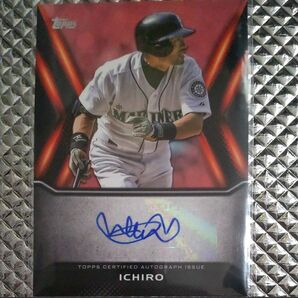 Topps イチロー 直筆サインカード /5