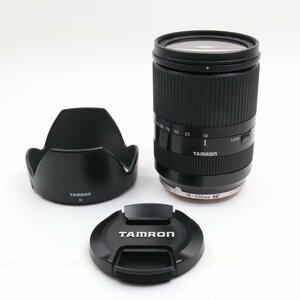 TAMRON 高倍率ズームレンズ 18-200mm F3.5-6.3 DiIII VC キヤノンEOS M用 ミラーレスカメラ EOS M専用 ブラック B011EM-BLACK