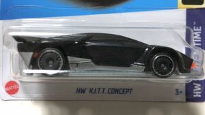 ラスト USカード Knight Rider HW KITT Concept ナイトライダー ホットウィール キット コンセプト 2023 Translucent tangerine Black 絶版