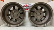 【在庫あり即納】RS Watanabe R TYPE 15×10J-25 4H-114.3 新マグカラー/15インチ ワタナベ アルミホイール 2本_画像3