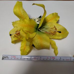ハワイアン フラダンス 髪飾り ヘアクリップ カサブランカ