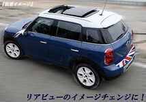 BMW ミニ R56 R57系 ユニオンジャック柄 リア バンパーガード_画像3