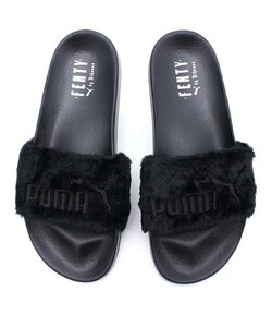 PUMA by Rihanna LEADCAT FENTY 25cm リアーナ ファー サンダル フェンティ　