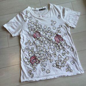 最終価格!!フラボア サイズ1 ポップコーン Tシャツ 半袖Tシャツ プリントT 半袖 古着