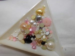 * pearl Stone 100 bead Random assortment ⑦