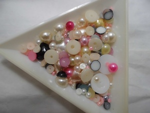 * pearl Stone 100 bead Random assortment ⑨