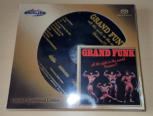 高音質SACD GRAND FUNK/ALL THE GIRLS IN THE WORLD BEWARE