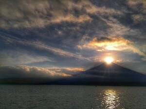  World Heritage Mt Fuji diamond Fuji photograph A4 moreover, 2L version amount attaching 