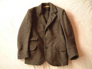 OLDJOE 12 TWEED SACK JACKET BROWN HERRINGBONE 36(RRL オールドジョー)