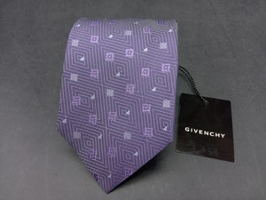 ▽ GIVENCHY ネクタイ / ジバンシイ ビジネス スーツ 小物 メンズ 結婚式 プレゼント シルク 未使用