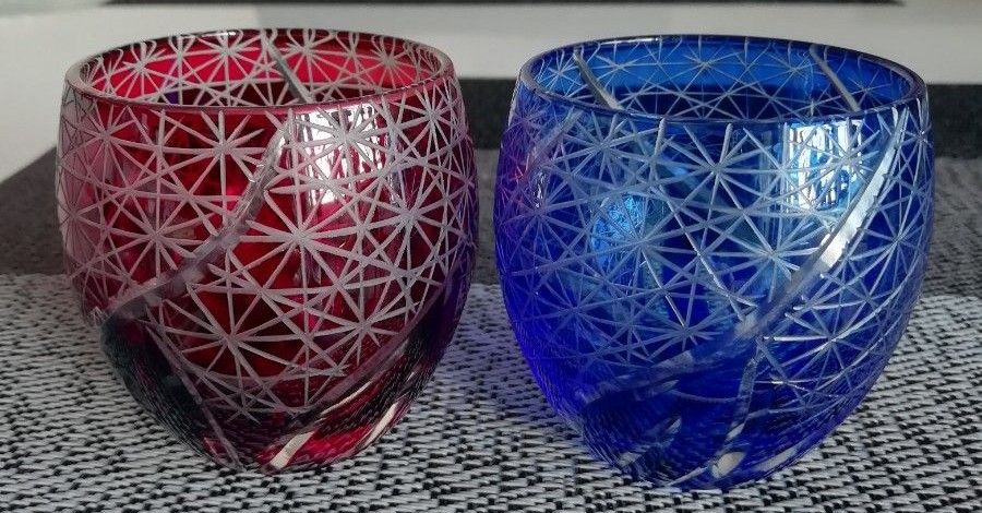 ベビーグッズも大集合 【新品未使用】たくみ切子 ペアタンブラー 食器