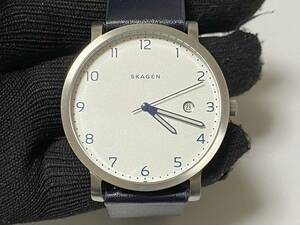 SKAGEN スカーゲン ハーゲン HAGEN SKW6335 革ベルト 展示未使用品　