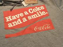 コカ・コーラ Coca-Cola パーカー Lサイズ グレイ 展示未使用品_画像2