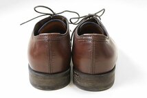 ● BRUNELLO CUCINELLI ◆ レザー ダービーシューズ ブラウン サイズ43.5 プレーントゥ 革靴 ビジネス ブルネロクチネリ ◆217/K-2_画像4