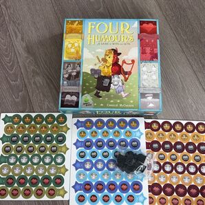 フォー・ヒューモア (Four Humours) ボードゲーム キックスターター英語版