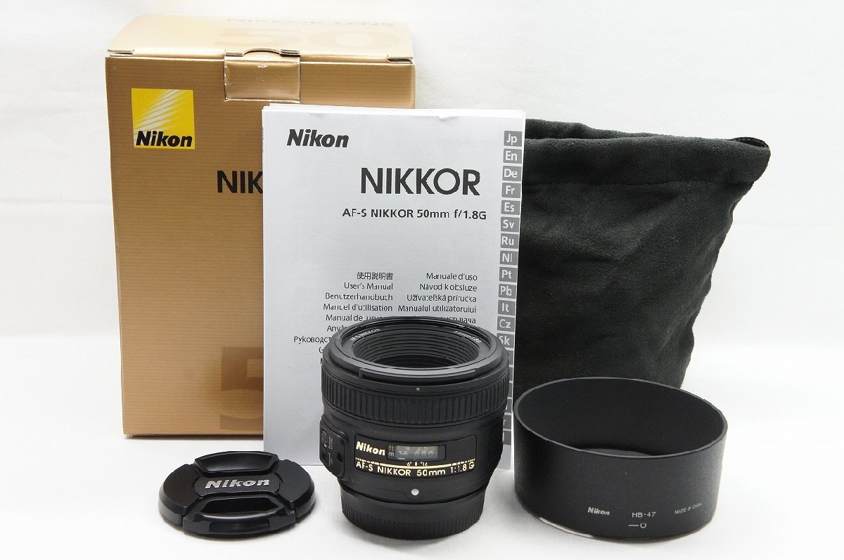 限定数のみ 【価格変更】AF-S NIKKOR 50mm f/1.8G(単焦点レンズ) | www 