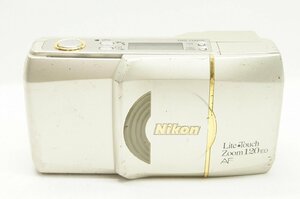 【アルプスカメラ】Nikon ニコン Lite Touch Zoom120 ED QD 35mmコンパクトフィルムカメラ 230313k