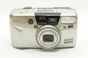 【アルプスカメラ】PENTAX ペンタックス ESPIO 140M ゴールド 35mmコンパクトフィルムカメラ 230322g