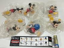 MOSHPIT ON Disney ミッキーマウス ディズニー カラー6種セット　DISNEY CHARACTERS CAPSULE WORLD ガチャ_画像1