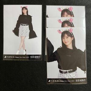 乃木坂46　生田絵梨花　Happy New Year! 2021 干支　丑　Web限定 生写真　