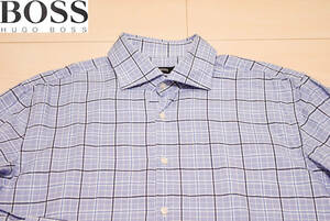 HUGOBOSS ヒューゴボス コットン 100% 長袖 シャツ 2XL 秋 (H0030905)