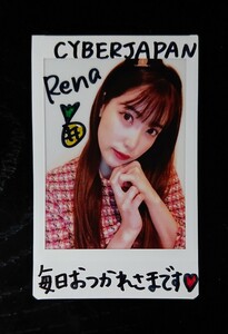 即決 サイバージャパンダンサーズ Rena レナ 直筆サイン入り チェキ CYBER JAPAN 