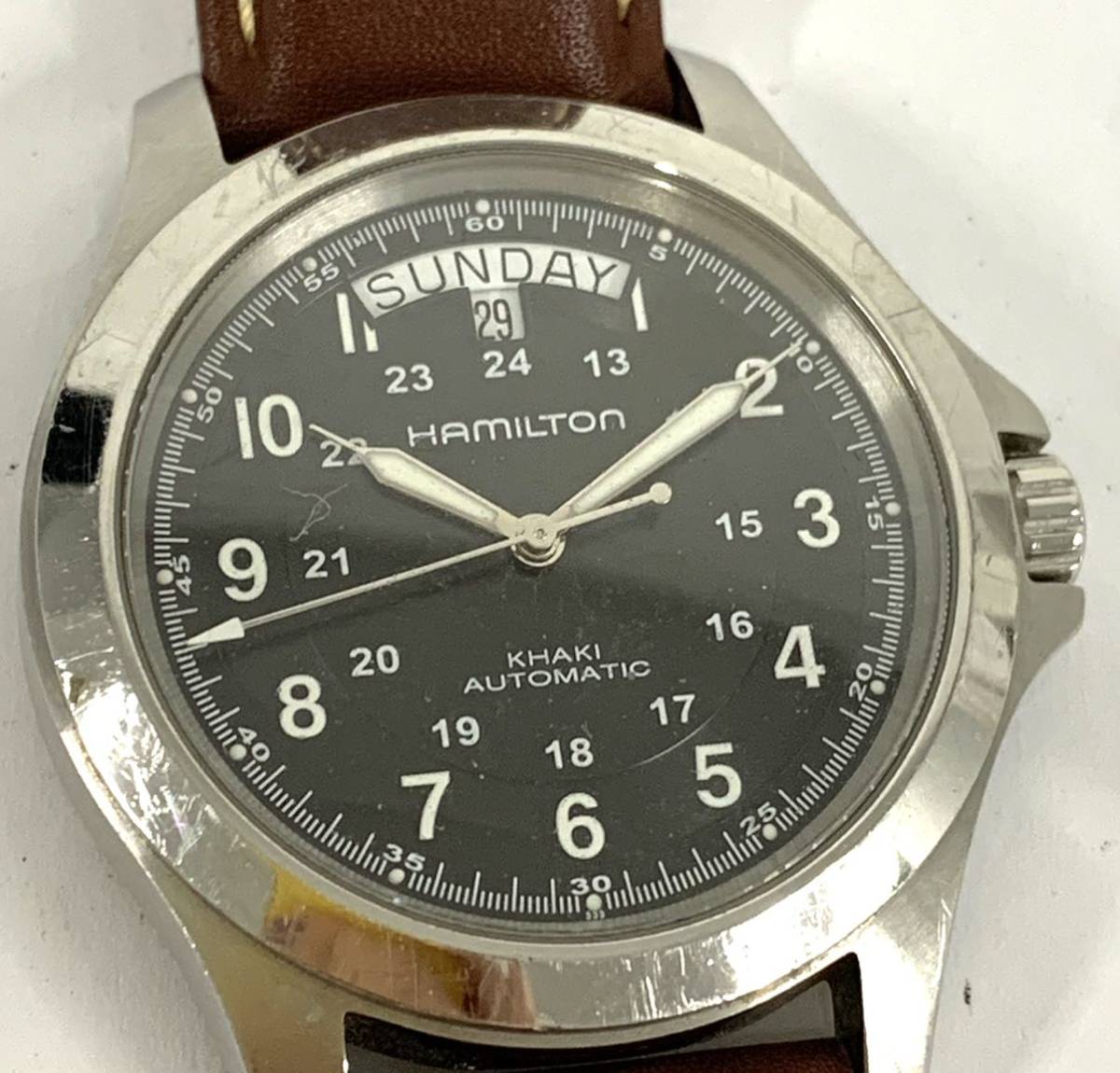 ヤフオク! -「ハミルトン カーキ キング h644550」の落札相場・落札価格
