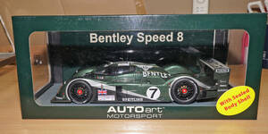 1/18 オートアート ベントレー Bently Speed 8 #7 送料無料