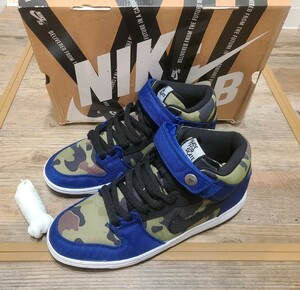 2013年製 NIKE DUNK MID PRO PREMIUM SB 616348-410 メンズ スニーカー ナイキ ダンク スケボー