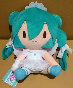 新品・即決●初音ミク スペシャルふわふわぬいぐるみ 15th Anniversary タグ付き 15周年 三月八日 ボカロ グッズ 正規品 同梱可