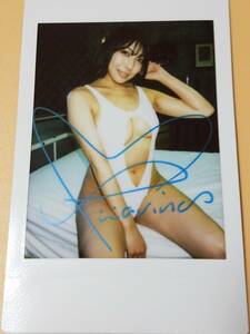 ★ 即決 麻倉まりな 直筆サイン入り 現場 チェキ DVD特典 おっぱい ★