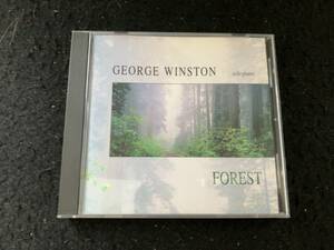 ★送料無料★ジョージ・ウィンストン(piano)『Forest』/GEORGE WINSTON『Forest』★1994年盤★Windham Hill Record/BMG Music★C-633★