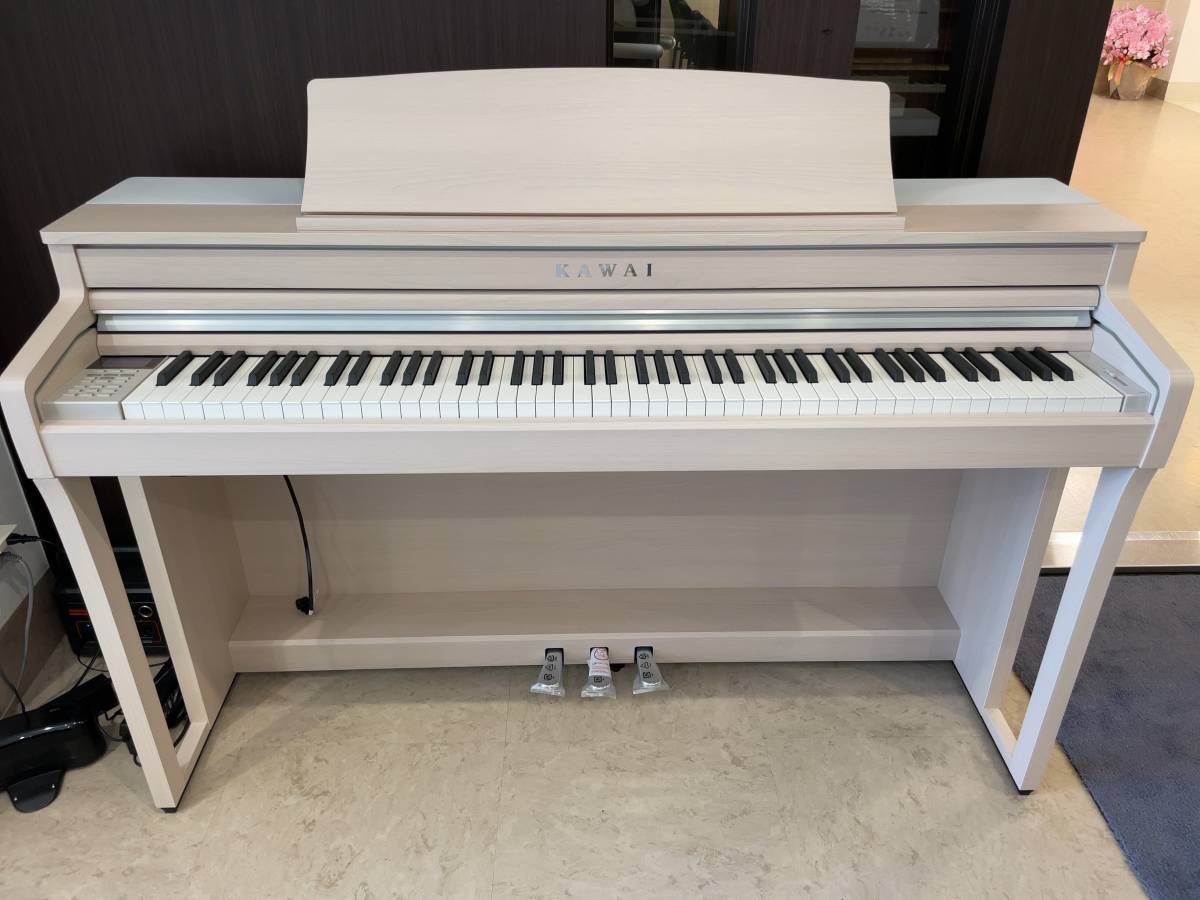 ダークブラウン 茶色 KAWAI 電子ピアノ CA15C 13年製 動確済 美品 直接